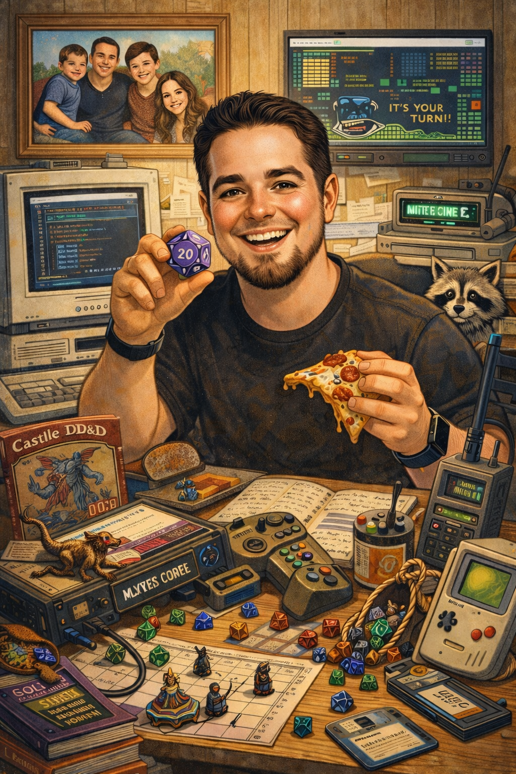 Portrait photo for the RetroCodeRamen about page